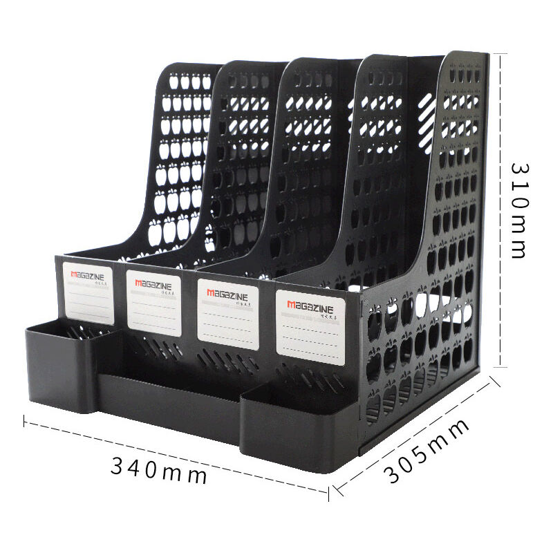 Organizer per file color caramello Robusto