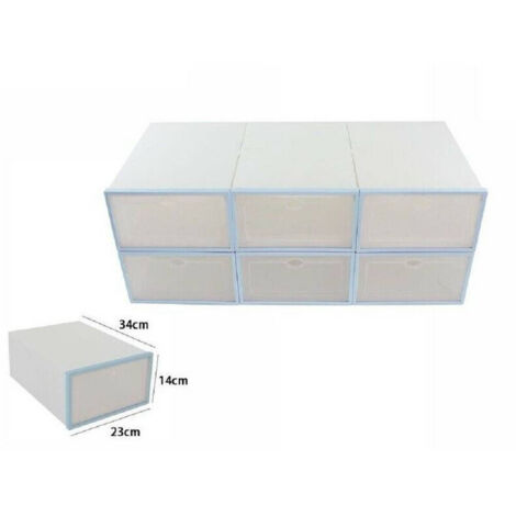 Organizer Porta Cubi Scarpe 6 Discomparties 6 Paia Box Conteniera 70521