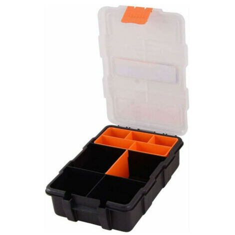ORGANIZER PORTA UTENSILI 9 SCOMPARTI VANI CASSETTA PER ATTREZZI VITI IN PLASTICA