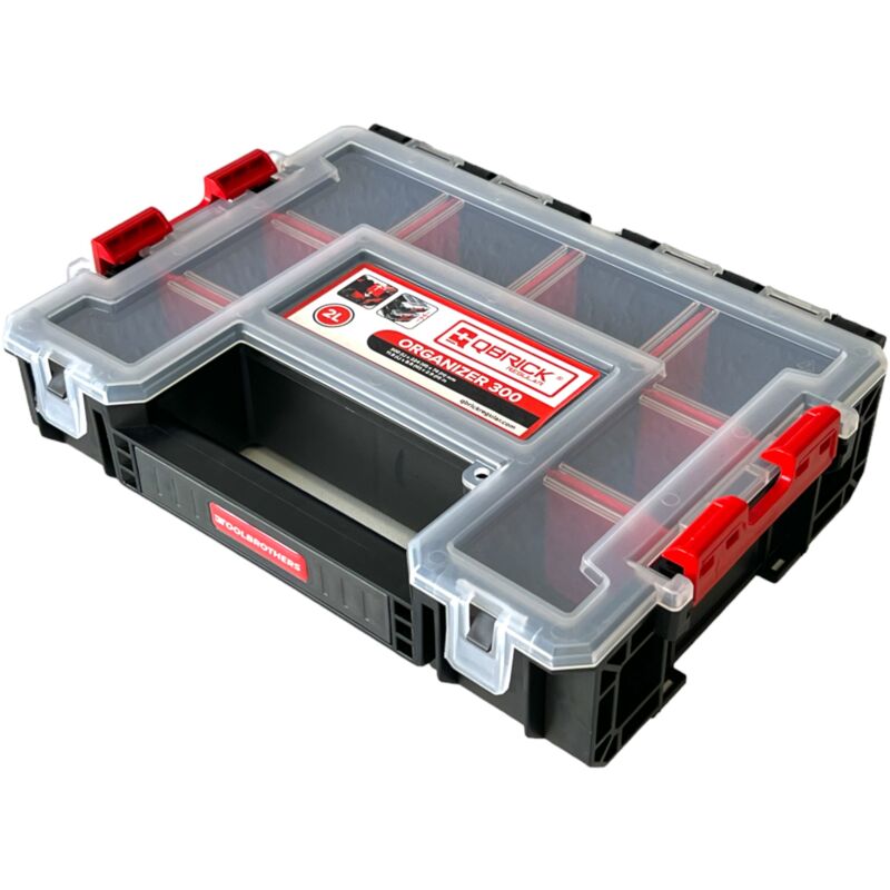 Qbrick Systems Regular 300 Organizer 300 X 224 X 74 Mm 2 L Stapelbar