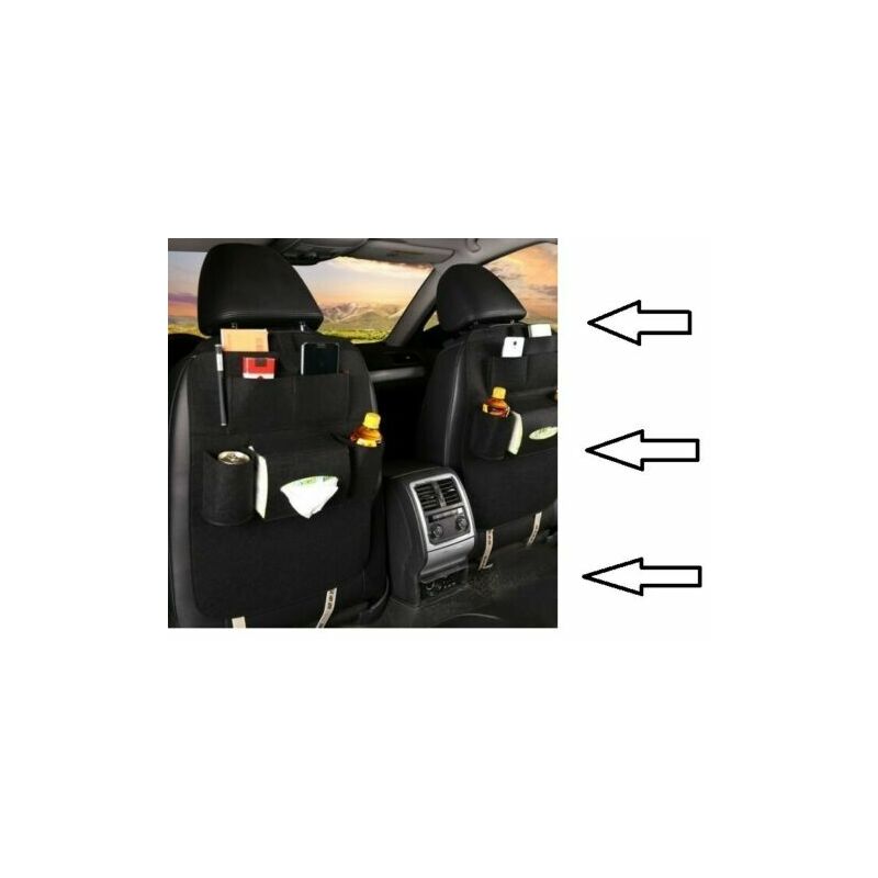 Image of Shopping In Rete - organizer tasca porta oggetti borsa sedile auto portaoggetti