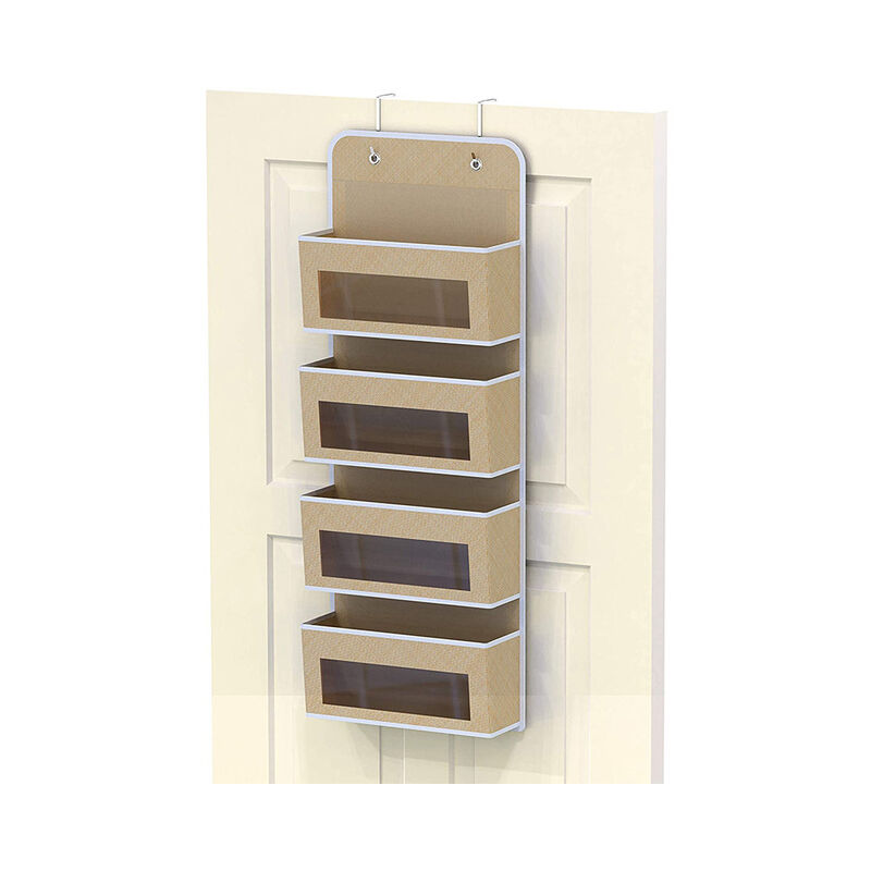 Organizzatore appeso sopra la porta con 4 tasche