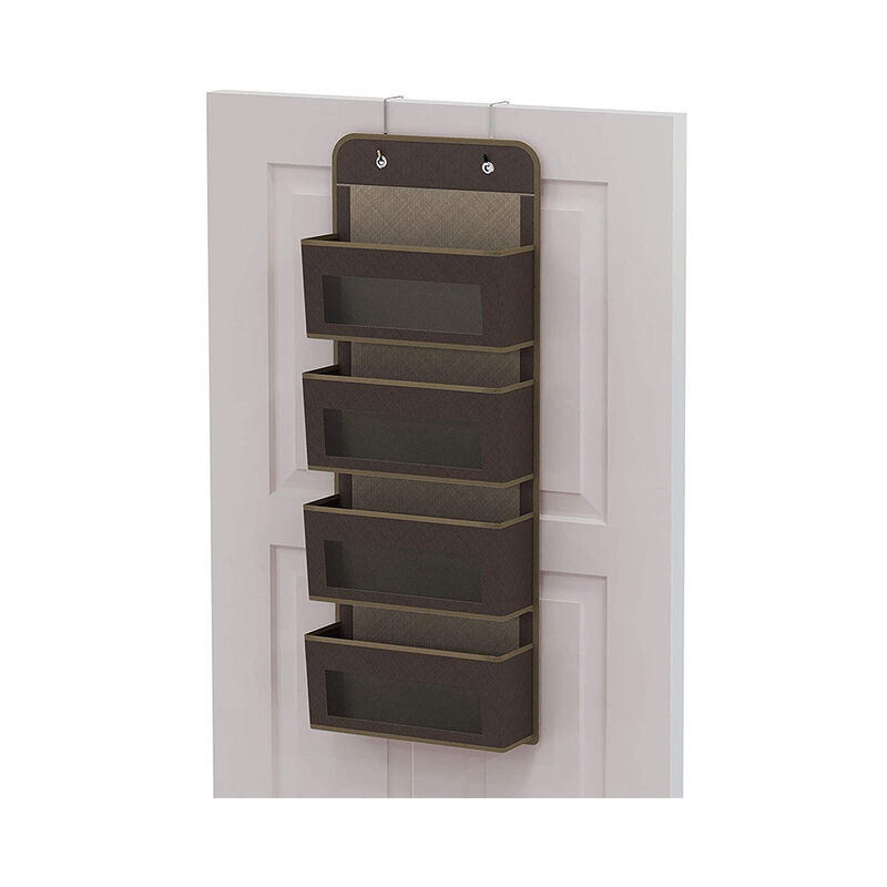 Organizzatore appeso sopra la porta con 4 tasche