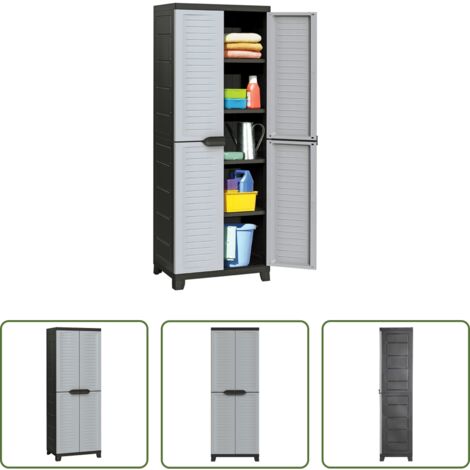 Organizzatore casa -  Armadietto in Plastica 65x45x181 cm