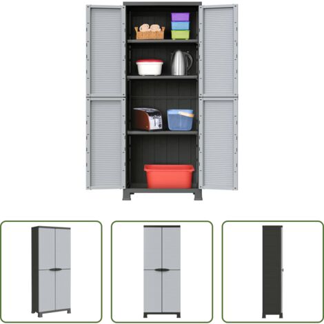 Organizzatore casa -  Armadietto in Plastica 68x39x171,5 cm