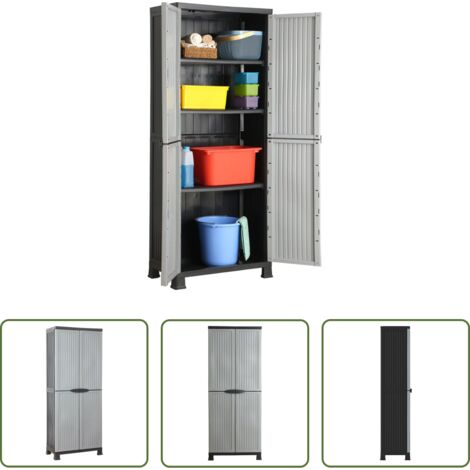 Organizzatore casa -  Armadietto in Plastica 68x39x171,5 cm