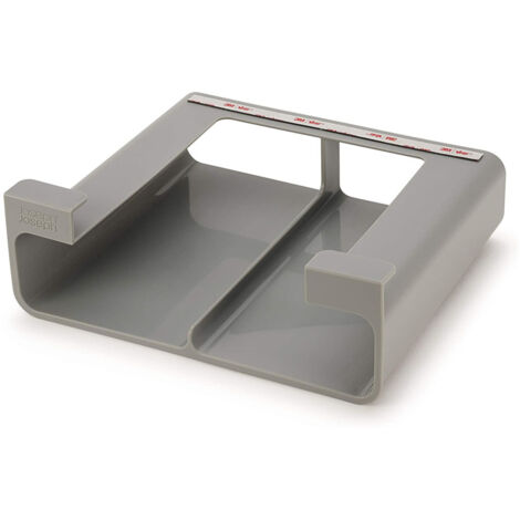 Organizzatore da cucina Joseph Joseph CupboardStore, contenitore difilm, cartaalluminio e borse, installazione adesiva, compatto e pratico, colore grigio