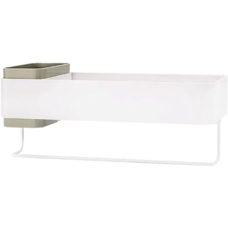 Organizzatore di utensili, forniture per il bagno, accessori, vassoio, scaffale portaoggetti, mobiletto per il bagno, piano di lavoro verde