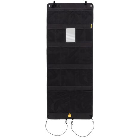 Organizzatore per tende - 16 scomparti - Nero