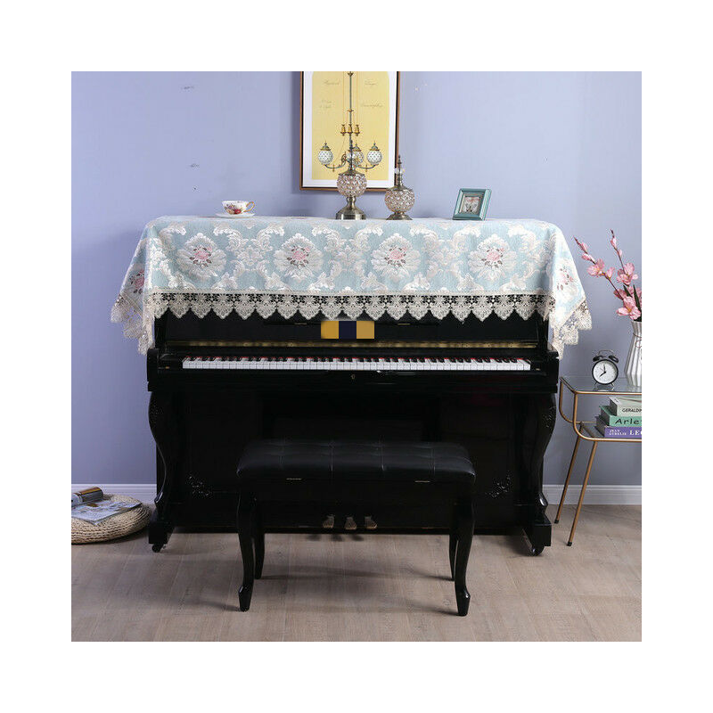 90cm 220cm copertura per pianoforte in pizzo stile...