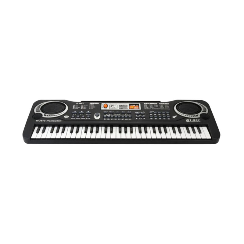 Orgue électronique 61 touches Clavier numérique usb Piano Instrument de musique Jouet pour enfants avec microphone