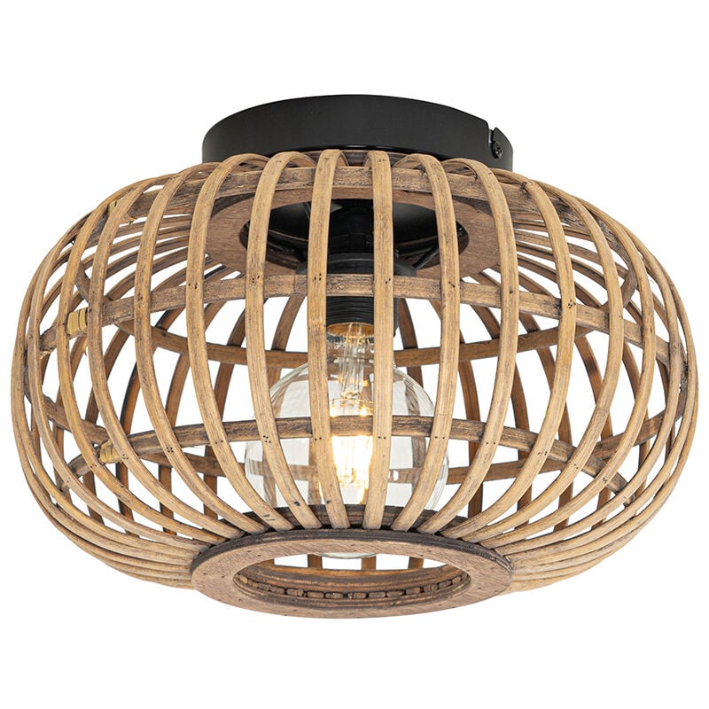 Oriental Bamboo Ceiling Light - Amira