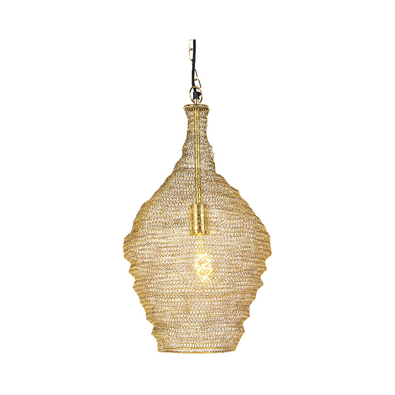 Image of Oriental Pendant Light Gold 30 cm&hellip;
