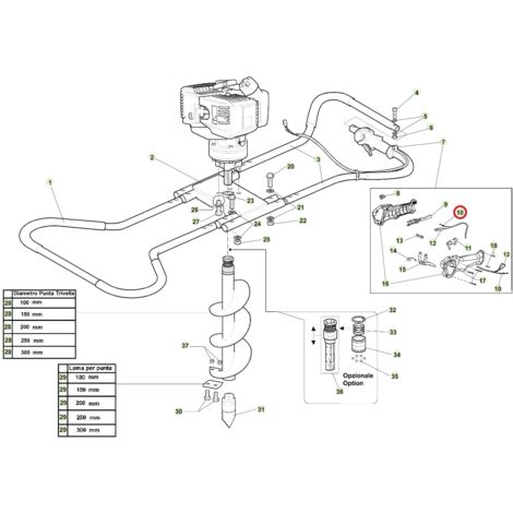 ORIGINAL ACTIVE câble de tarière modèles tdu 155 020758