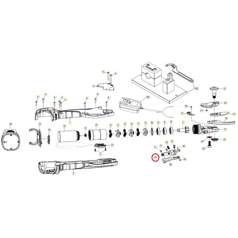 ORIGINAL ACTIVE pièce plastique gachette tigercut ciseaux 25 - 32 025663