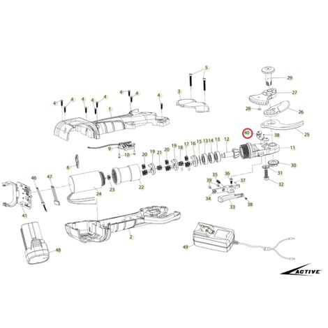 ORIGINAL ACTIVE tableau de commande de coupe ciseaux modèle tigercut 32 026317