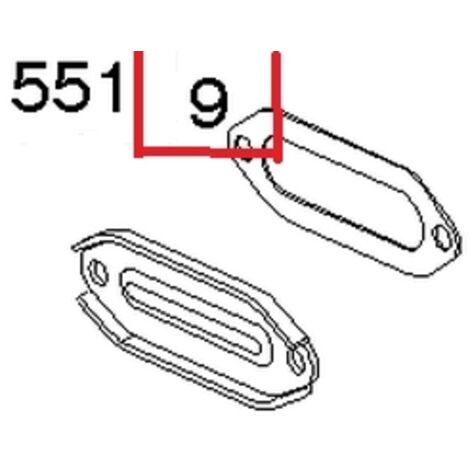 Original BRIGGS & STRATTON Rasenmäher-Motorabdeckungsdichtung 696931