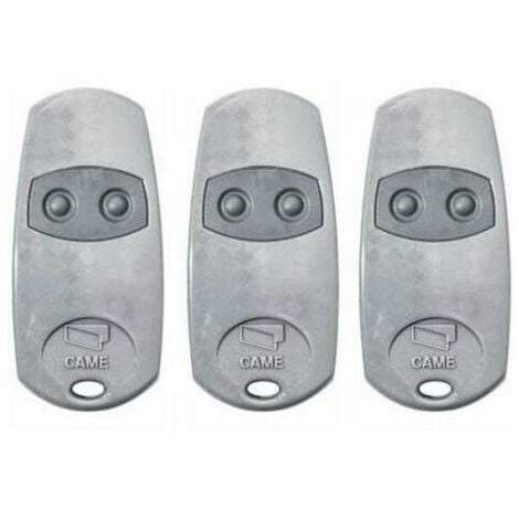 Original Came TOP432EE remote control 3 pieces. Fixed code frequency 433.92 MHz, TOP432EE