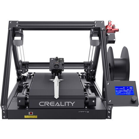 Original Creality 3DPrintMill Impresora 3D Reproducción del modelo en lotes Impresión infinita del eje Z Soporte silencioso para placa base Detección de filamentos Reanudar la impresión con tarjeta SD 8G Filamento de muestra PLA para diseño industrial esc