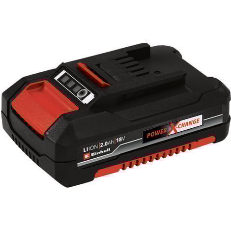 Original Einhell System Akku Power X-Change (Lithium Ionen Akku, 18 V, 2,0 Ah, passend für alle Power X-Change Geräte)