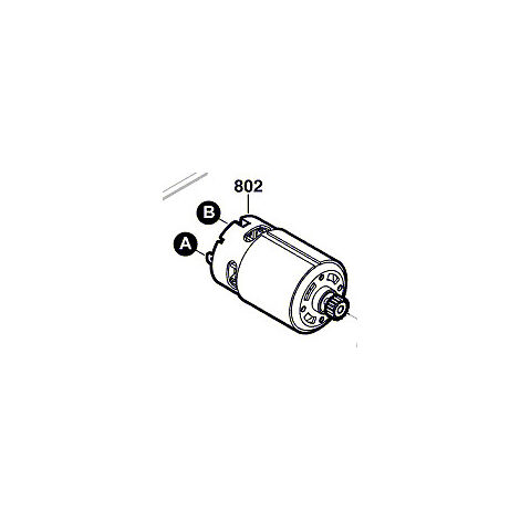 Original-Ersatzteil BOSCH 2609002620 Gleichstrommotor