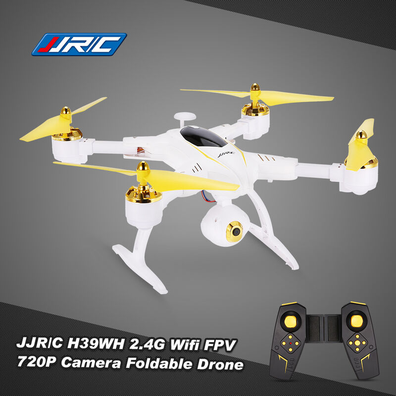 

Original JJR / C H39WH Wifi FPV 720P Camara plegable Drone 2.4G 4CH 6-aixs Gyro RC Selfie Modo de belleza Quadcopter RTF