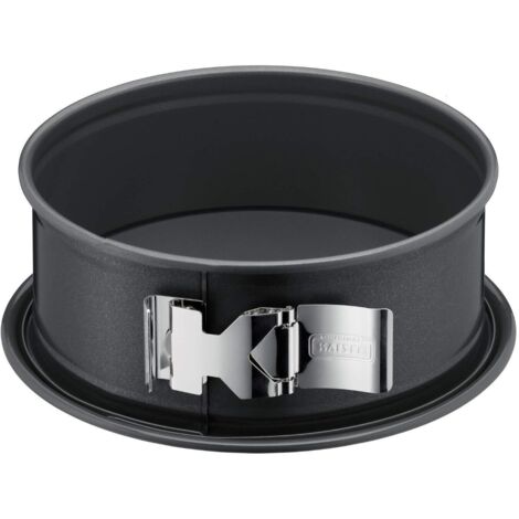 ORIGINAL KAISER Forme Plus-Teglia con Cerniera, Ø 20 cm, Made in Germany, Antiaderente, Resistente al Taglio, a Prova di perdite, Lega di Acciaio, Nero