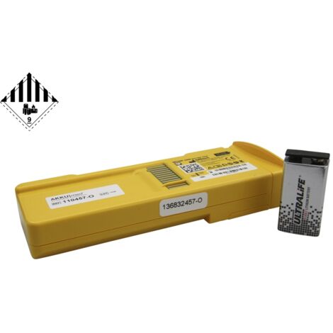 Original Lithiumbatterie für Defibtech Lifeline AED DCF-100, DCF-110, DDU-100A