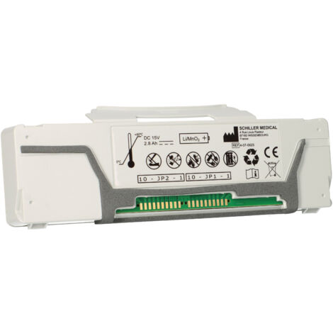 Original Lithiumbatterie für Schiller Defibrillator Fred PA-1 Ref. 4-07-0025