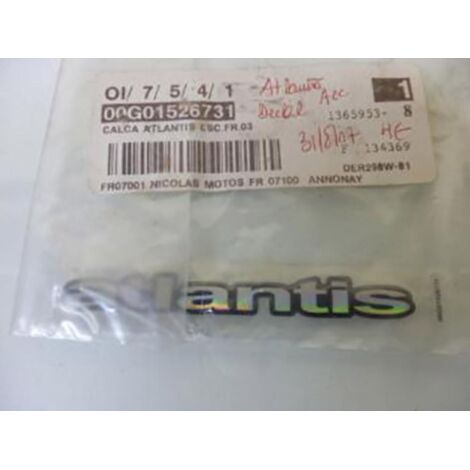 Original Motorrad Aufkleber Sticker Derbi 50 Atlantis 00G01526731