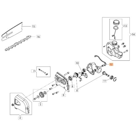ORIGINAL OLEOMAC Elagueur BCH 250 D - PH 30 - PPH 250 BF000089R