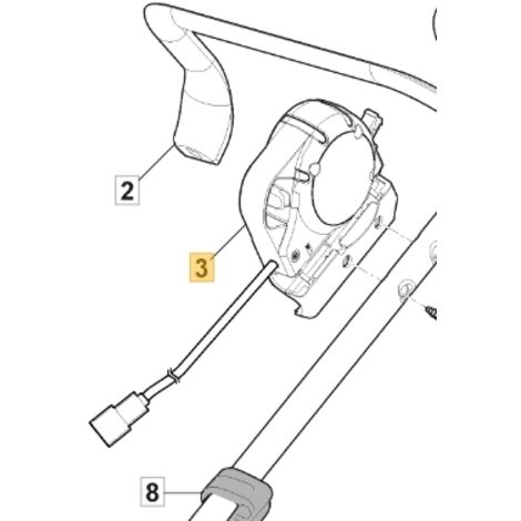 ORIGINAL STIGA batterie tondeuse tondeuse 381600575/1