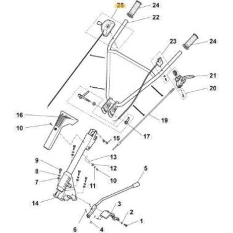 ORIGINAL STIGA-BESCHLEUNIGUNGSKABEL – 118802882/0