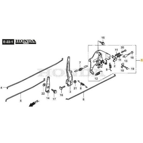 ORIGINAL STIGA-BESCHLEUNIGUNGSSTEUERUNG – 118551966/0