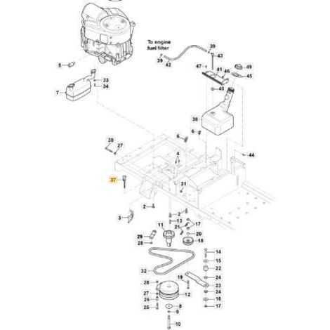 ORIGINAL STIGA CHOKE-STEUERKABEL – 118830166/0