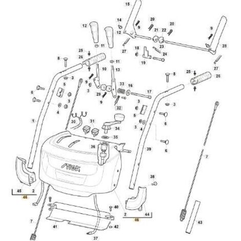 ORIGINAL STIGA DASHBOARD MIT LED – 118821104/0