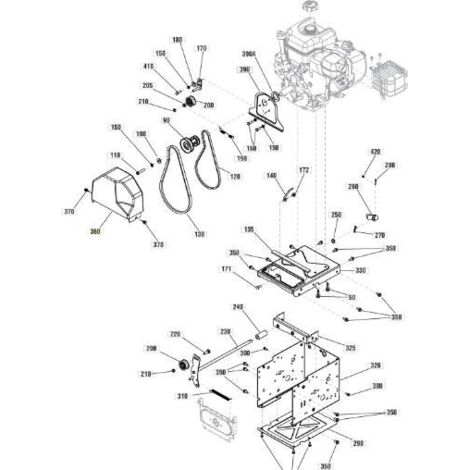 ORIGINAL STIGA RIEMENABDECKUNG – 1812-2622-01