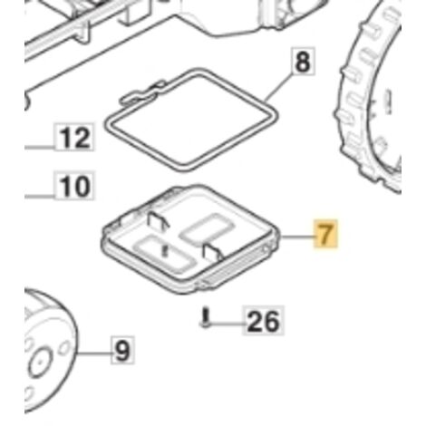 ORIGINAL STIGA robot tondeuse a1500 322110082/0