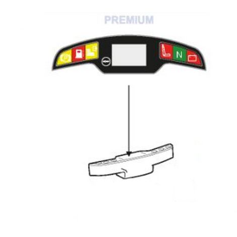 ORIGINAL STIGA tractor 2243H-SD Twin premium electronic board assembly