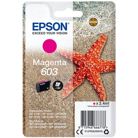 Original Tintenpatrone Epson C13T03U34020 Magenta