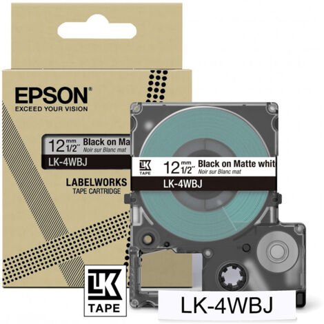 Original Tintenpatrone Epson LK-4WBJ Schwarz