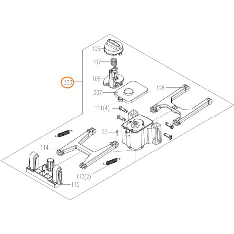 ORIGINAL WORX robot cortacésped conjunto de cuchillas WR147E.1 - WR148E