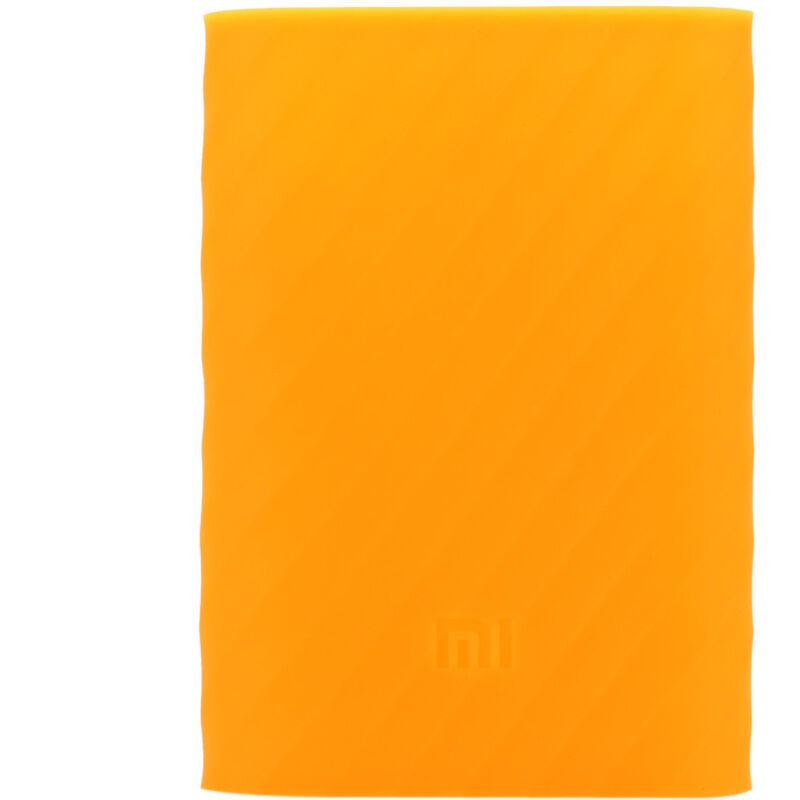 

Original Xiaomi 10000mAh Power Bank Funda protectora de silicona Portatil Antideslizante Ambientalmente duradero, naranja