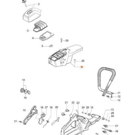 ORIGINAL ZYLINDERABDECKUNG EMAK 50200012AR