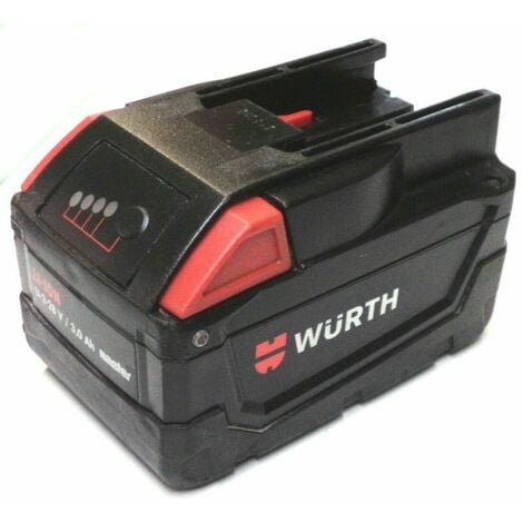 WURTH OriginalnWürth Akku Li-2-28 Neubestückt mit 3.0 Ah 28 V 28 Volt 0700 957 730