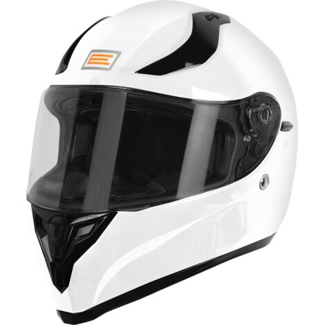ORIGINE STRADA SOLID weißer Glanzhelm, Größe M
