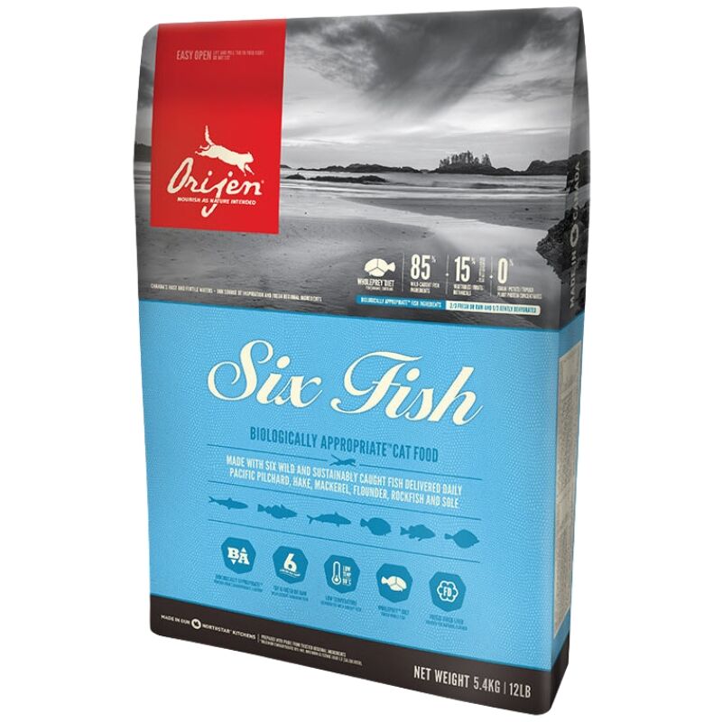 

Cat Six Fish 5,4 kg - Orijen