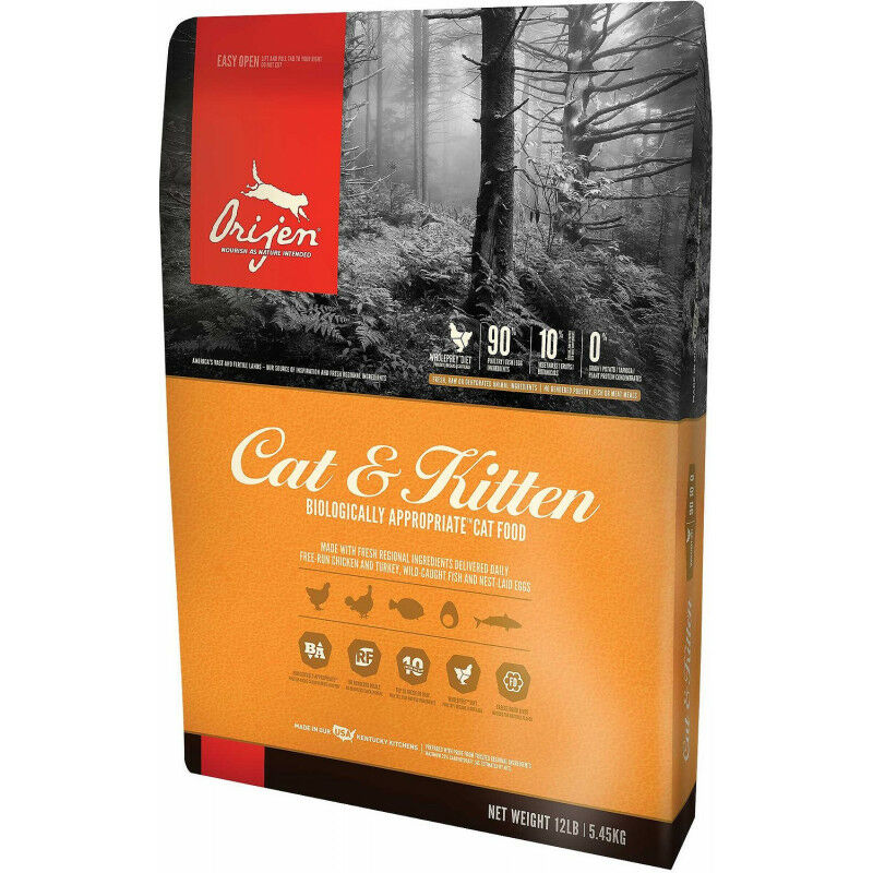 

Orijen para gatos, orijen cat & kitten 340 g - COMIDA PARA GATO