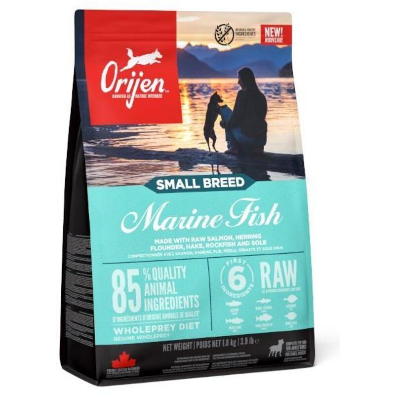 2Work Orijen Small Breed Marine Fish Hundefutter 1, 8 Kg