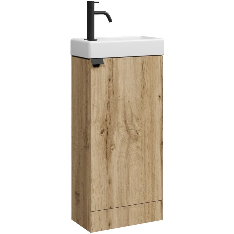 Badplaats Gäste-wc Waschtisch Set Orion 40 X 22 Cm Eiche - Badmö
